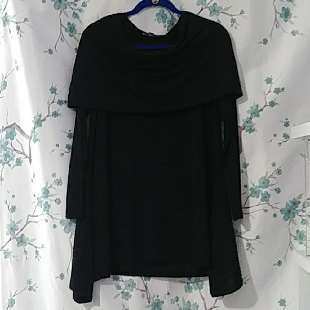 Black Long Sleeved Top/Dress